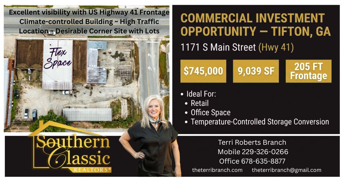 1171 Main St S, Tifton, GA à vendre Photo principale– Image 1 sur 43