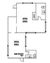 509 S 6th St, Las Vegas, NV à louer Plan d’étage– Image 1 sur 1