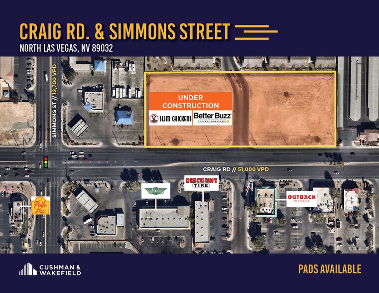 W Craig Rd, North Las Vegas, NV à louer - Photo de l’immeuble – Image 1 sur 6