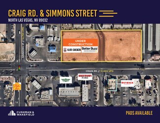 Plus de détails pour W Craig Rd, North Las Vegas, NV - Terrain à louer