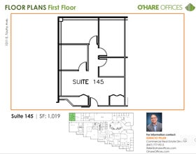 1011 E Touhy Ave, Des Plaines, IL à louer Plan d’étage– Image 1 sur 3