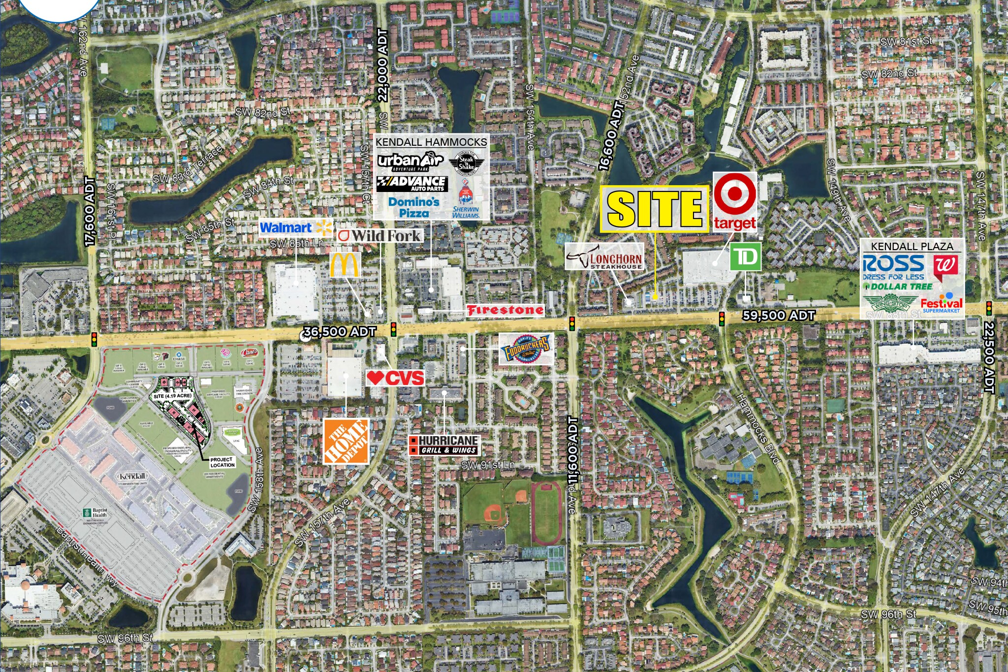 15005 SW 88th St, Miami, FL à louer Photo de l’immeuble– Image 1 sur 3