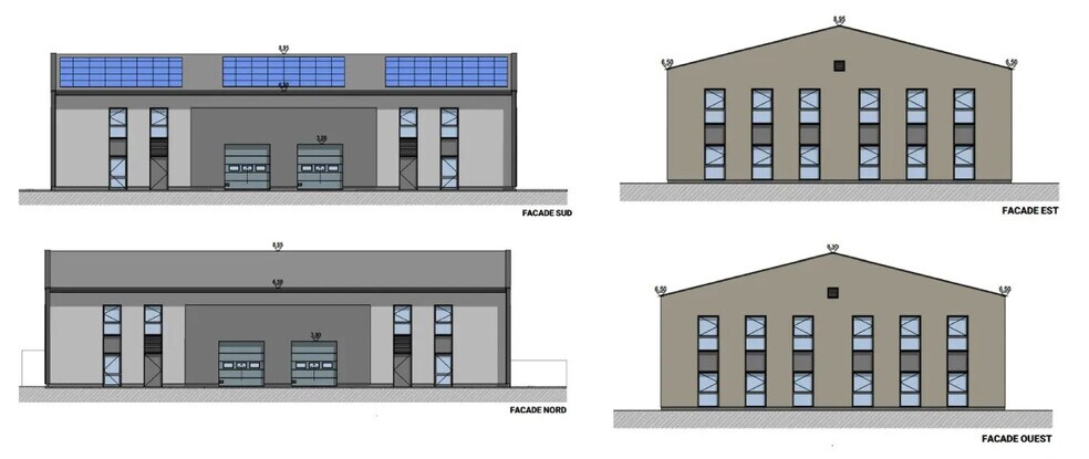 Local d'activités dans Saint-Nizier-le-Désert à vendre - Plan d’étage – Image 2 sur 2