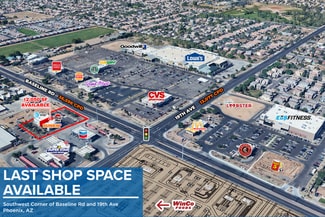 Plus de détails pour 1909 W Baseline Rd, Phoenix, AZ - Local commercial à louer
