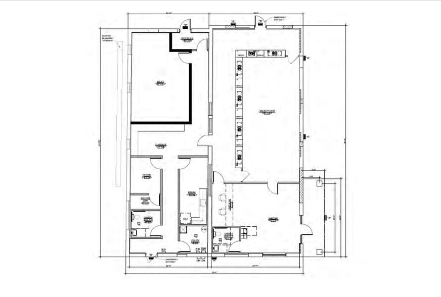 8221 Inkster Rd, Taylor, MI à vendre - Plan d’étage – Image 2 sur 2