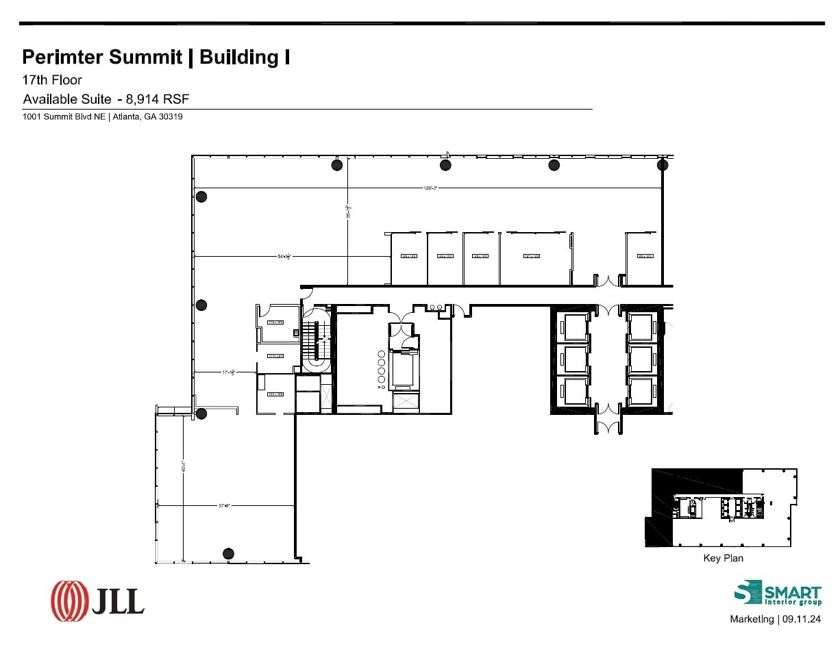 1001 Summit Blvd, Atlanta, GA à louer Plan d’étage– Image 1 sur 1