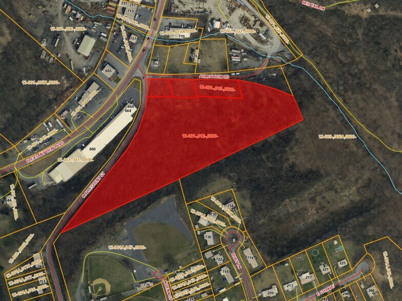 768 Allegheny, Bellefonte, PA à vendre - Plan de site – Image 3 sur 3