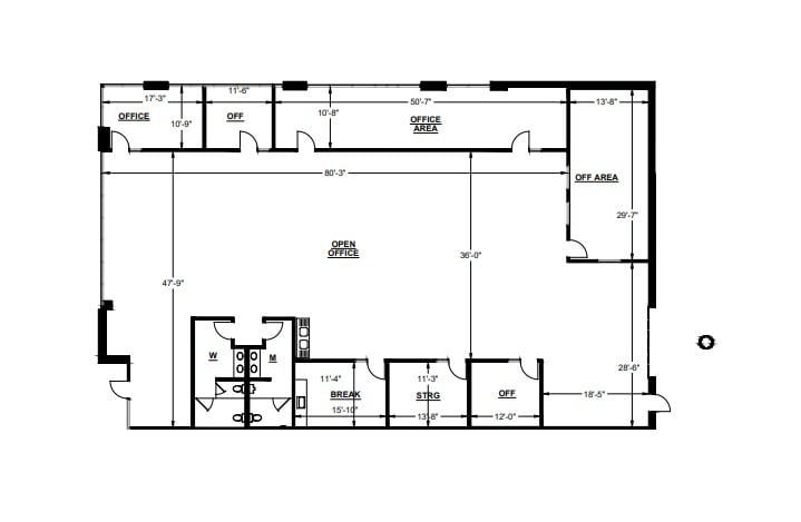 47703-47737 Fremont Blvd, Fremont, CA à louer - Plan d’étage – Image 1 sur 6