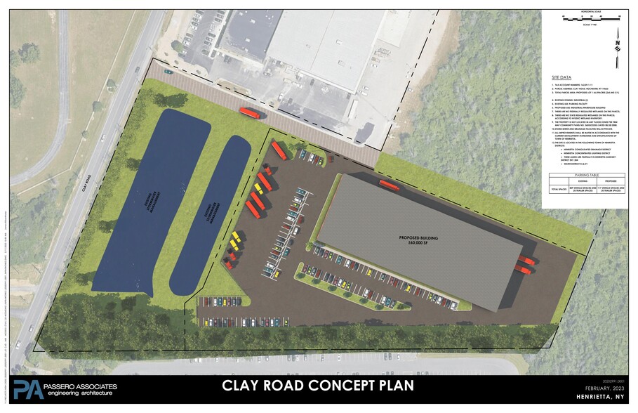 330 Clay Rd, Rochester, NY à louer - Plan de site – Image 2 sur 2