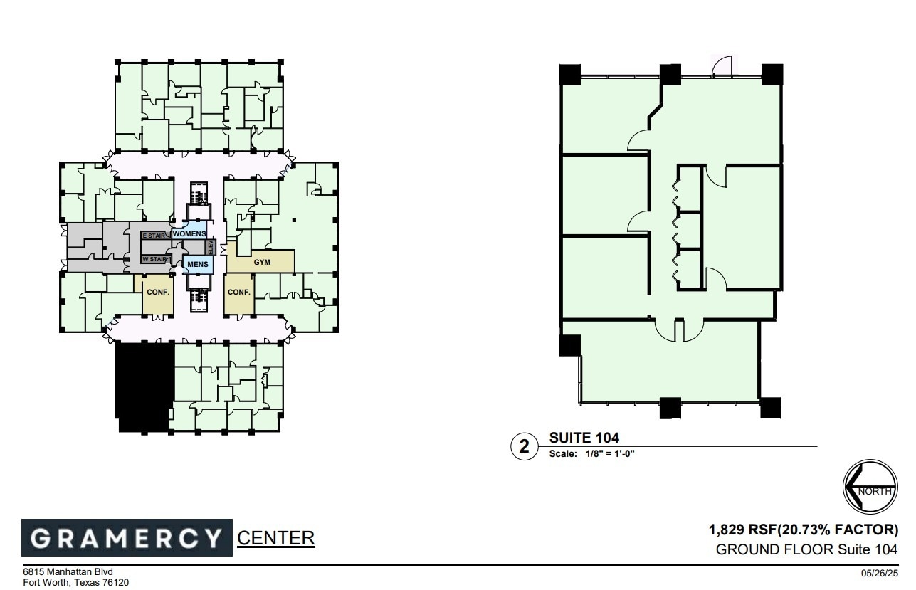 6815 Manhattan Blvd, Fort Worth, TX à louer Plan d’étage– Image 1 sur 1