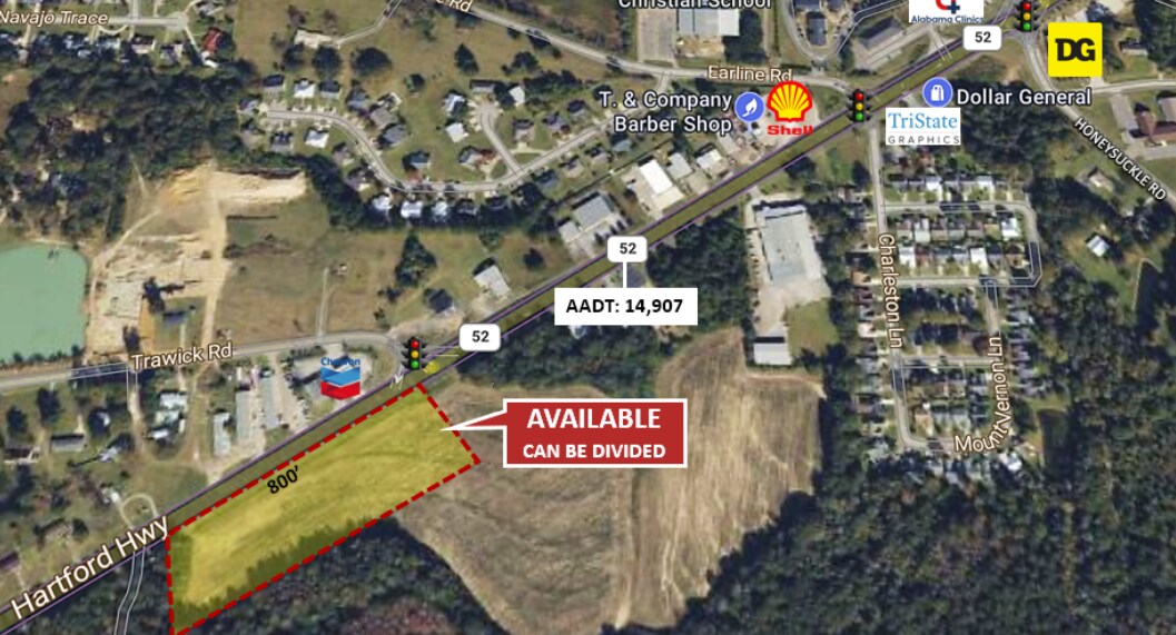 3200-3300 Hartford Hwy, Dothan, AL à vendre Photo de l’immeuble– Image 1 sur 6