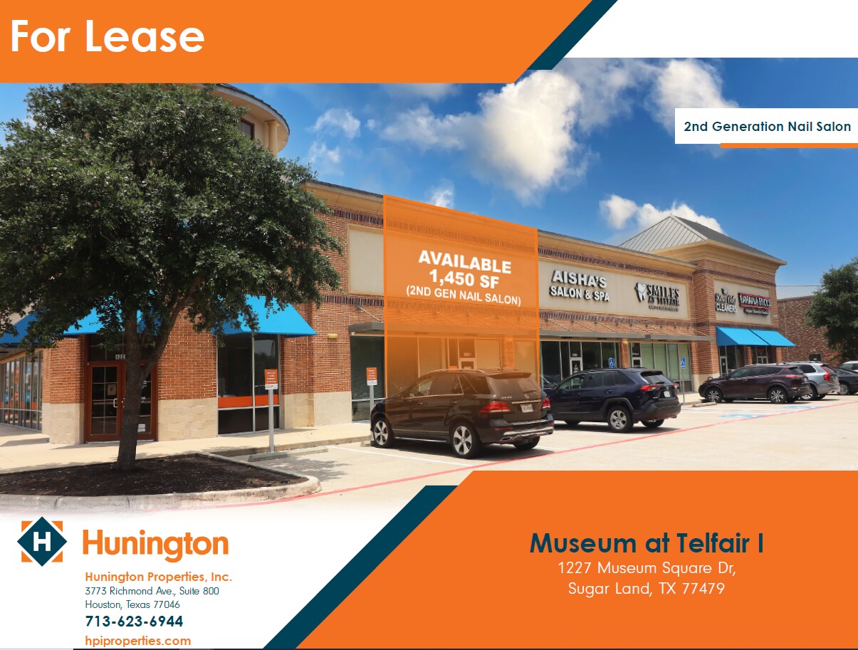 1227 Museum Square Dr, Sugar Land, TX à vendre Photo principale– Image 1 sur 2