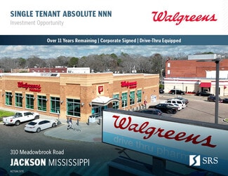 Plus de détails pour 310 Meadowbrook Rd, Jackson, MS - Local commercial à vendre