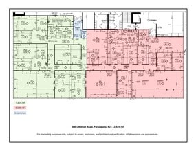 300 Littleton Rd, Parsippany, NJ à louer Plan de site– Image 1 sur 1