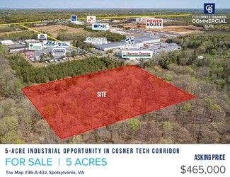Plus de détails pour North East Drive, Fredericksburg, VA - Terrain à vendre