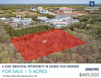 Plus de détails pour North East Drive, Fredericksburg, VA - Terrain à vendre