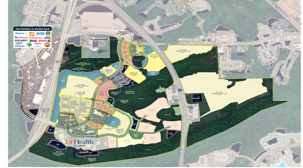 Durbin Park, Saint Johns, FL à vendre - Plan de site – Image 2 sur 2