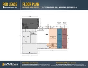 7120-7132 Ambassador Rd, Windsor Mill, MD à louer Plan d’étage– Image 1 sur 1