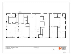 1215-1227 El Prado Ave, Torrance, CA à louer Plan de site– Image 1 sur 1