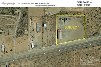 15721 Montana Ave, El Paso, TX - VUE AÉRIENNE  vue de carte - Image1