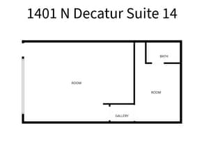 1401 N Decatur Blvd, Las Vegas, NV à louer Plan d’étage– Image 2 sur 2