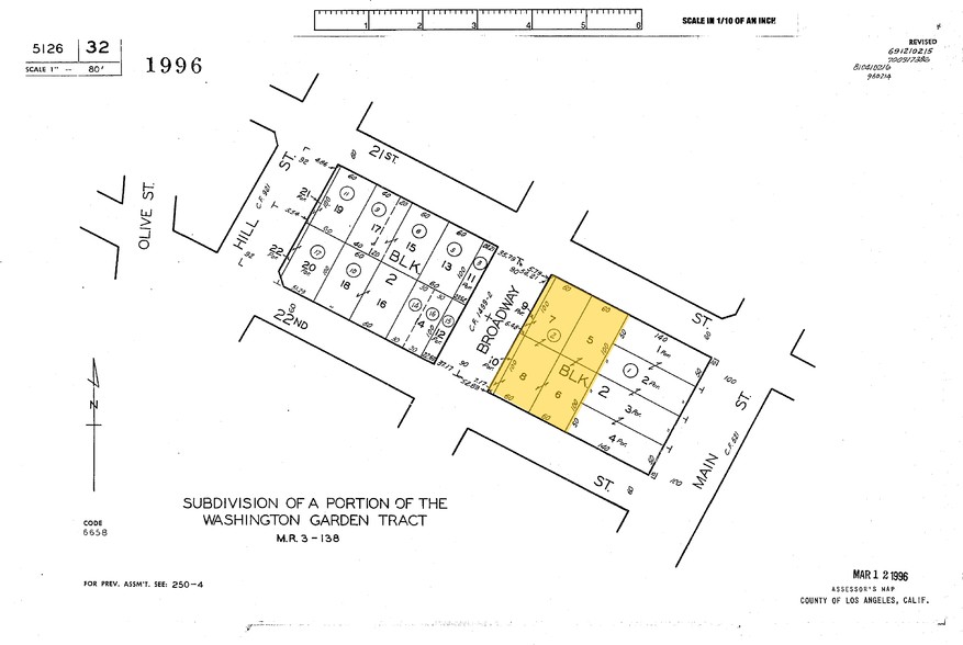 2100 S Broadway, Los Angeles, CA à louer - Plan cadastral – Image 2 sur 2