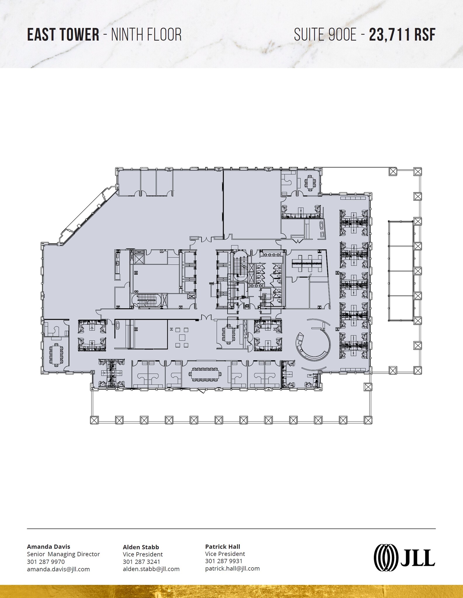 7501 Wisconsin Ave, Bethesda, MD à louer Plan d’étage– Image 1 sur 1