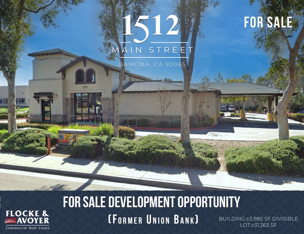 1512 Main St, Ramona, CA à vendre Photo de l’immeuble– Image 1 sur 7