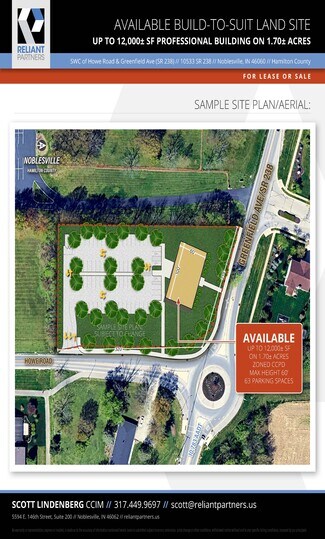 Plus de détails pour 10533 Greenfield Ave, Noblesville, IN - Terrain à vendre