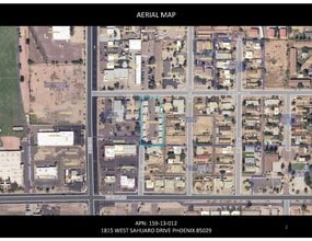1815 W Sahuaro Dr, Phoenix, AZ - VUE AÉRIENNE  vue de carte