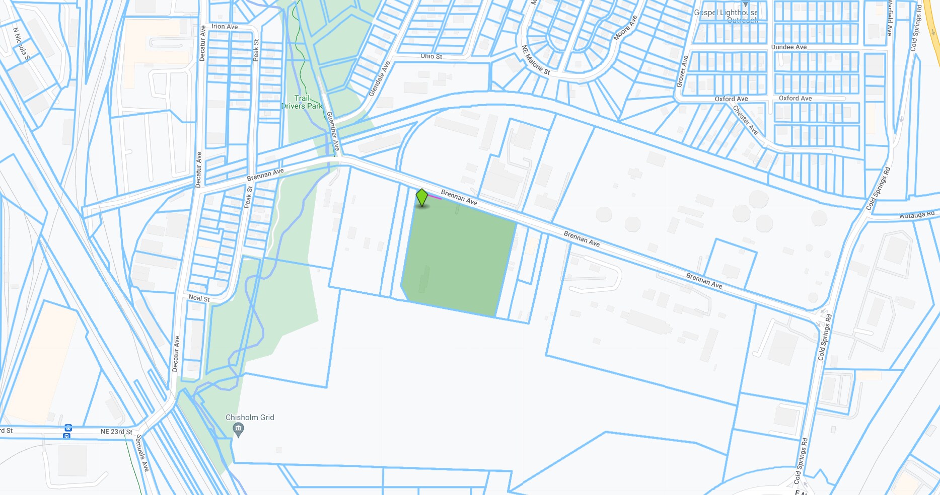 2048 Brennan Ave, Fort Worth, TX à louer Plan cadastral– Image 1 sur 2