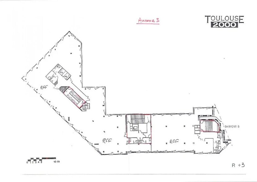 Bureau dans Toulouse à louer - Plan d’étage – Image 2 sur 2