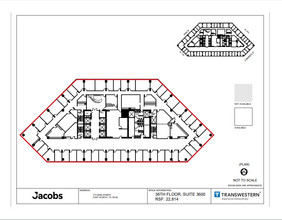 777 Main St, Fort Worth, TX à louer Plan d’étage– Image 1 sur 1