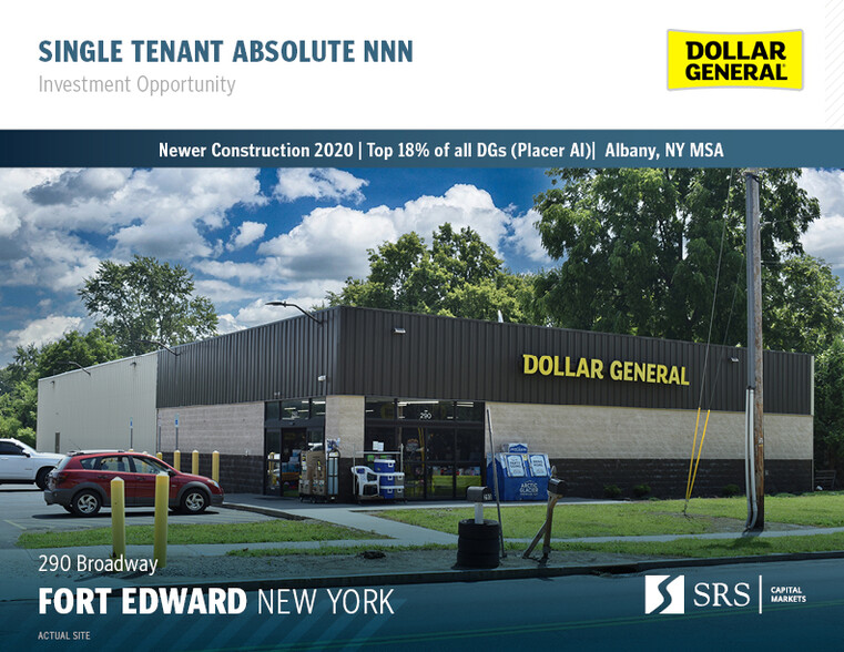 290 Broadway, Fort Edward, NY à vendre - Photo de l’immeuble – Image 1 sur 6