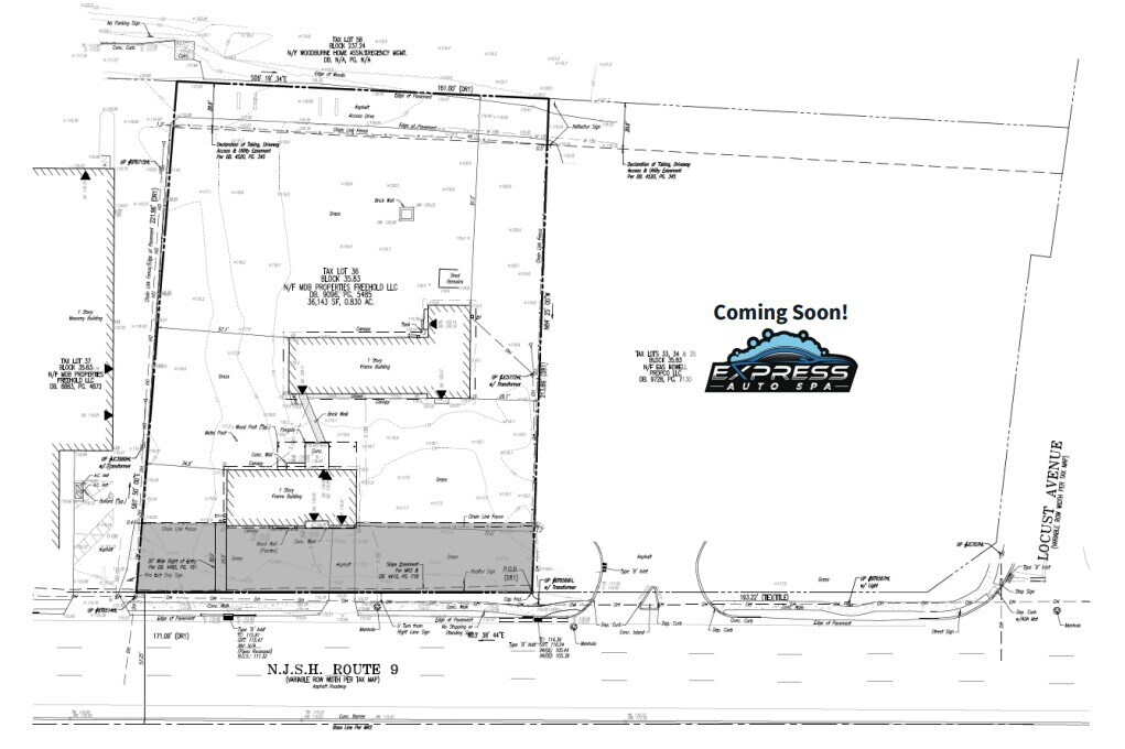 4621 US Highway 9, Wall Township, NJ à louer Plan de site– Image 1 sur 2