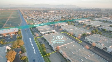 1700 Emerson Ave, Oxnard, CA - Vue aérienne vue de carte