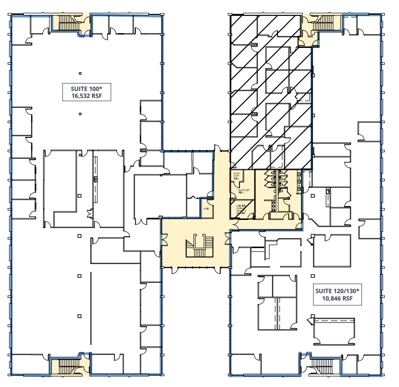 8001 Franklin Farms Dr, Richmond, VA à louer Plan d’étage– Image 1 sur 1