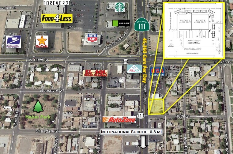 1002 S Imperial Ave, Calexico, CA à louer - Photo de l’immeuble – Image 3 sur 4