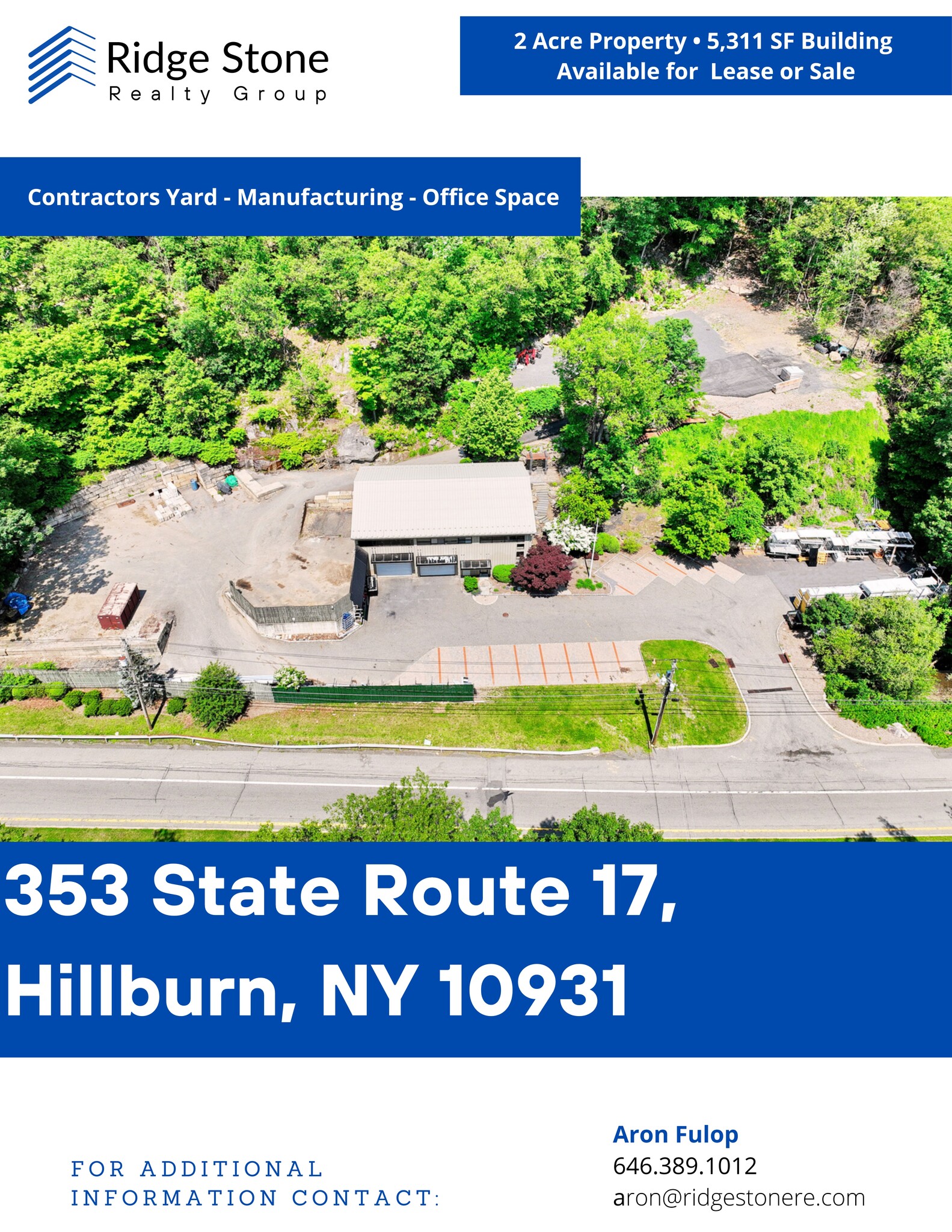 353 State Route 17, Hillburn, NY à louer Plan de site– Image 1 sur 12