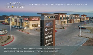 Plus de détails pour 11417 Slide Rd, Lubbock, TX - Local commercial à louer