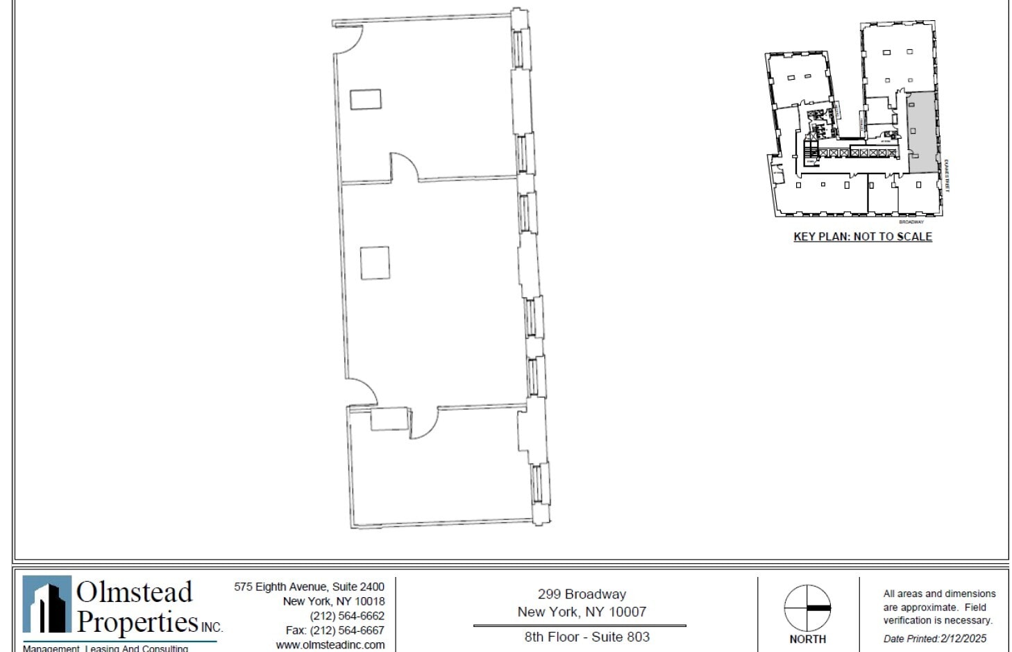 299 Broadway, New York, NY à louer Photo intérieure– Image 1 sur 1