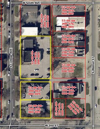 Plus de détails pour 1AC w/ 4 Buildings Downtown Bloomington – Bureau à vendre, Bloomington, IN