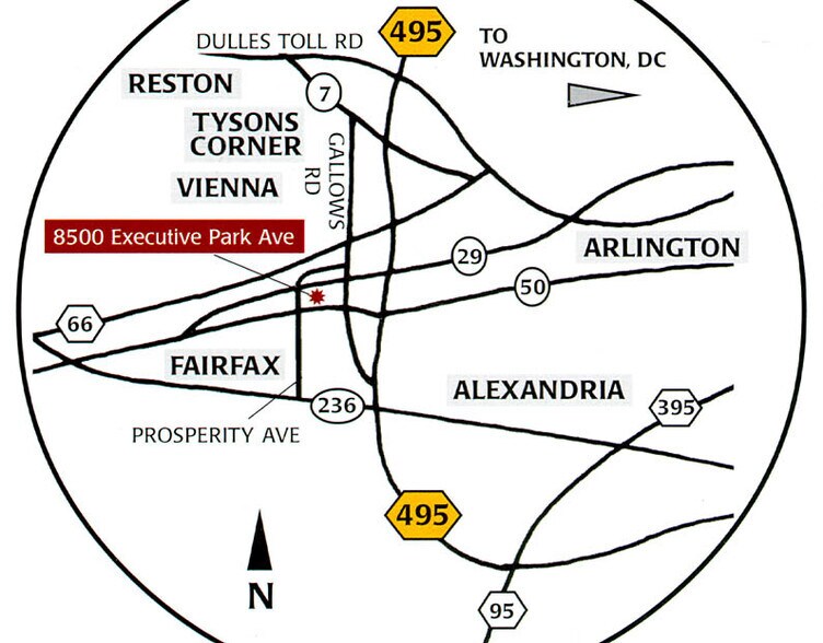 8500 Executive Park Ave, Merrifield, VA à louer - Photo de l’immeuble – Image 3 sur 7