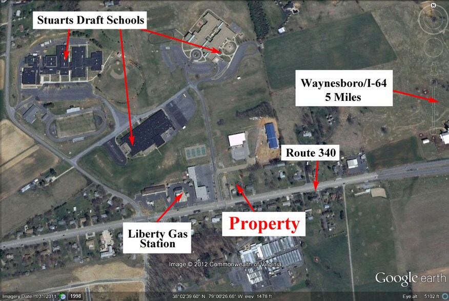 3318 Stuarts Draft Hwy, Stuarts Draft, VA à vendre - Photo principale – Image 1 sur 29