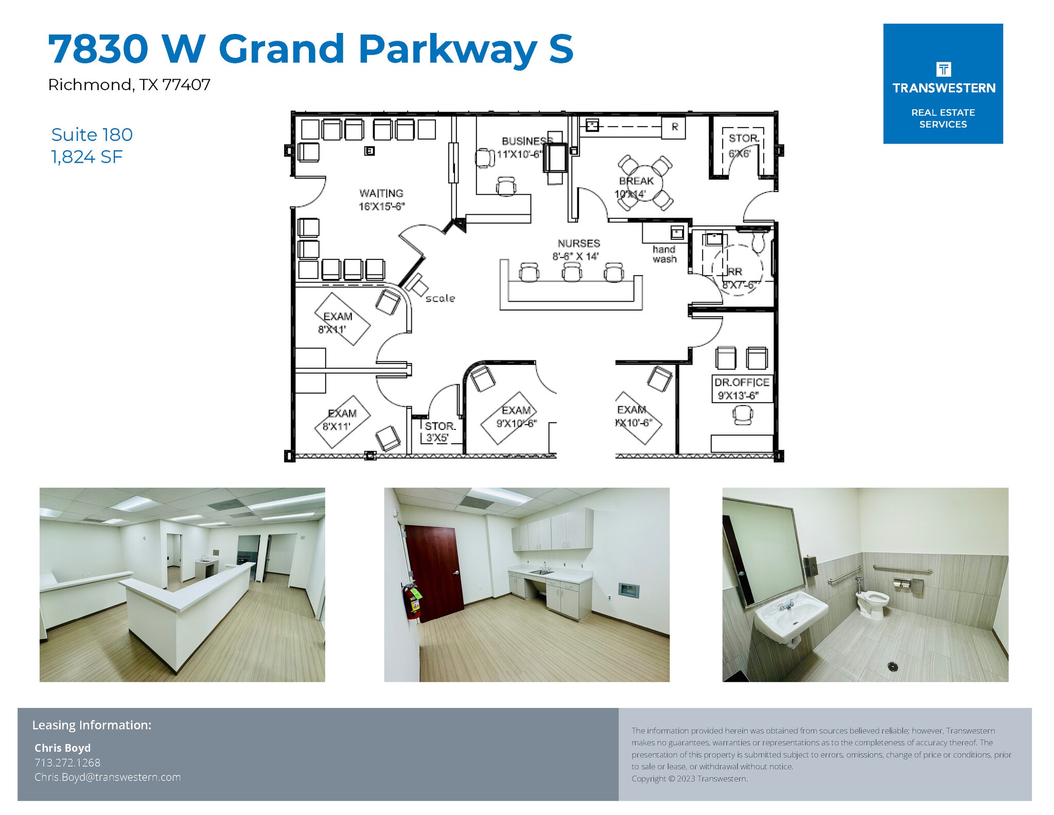 7830 W Grand Pky S, Richmond, TX à louer Plan d’étage– Image 1 sur 1