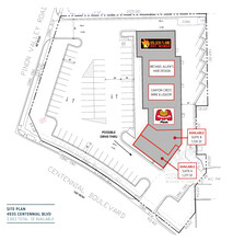 4935 Centennial Blvd, Colorado Springs, CO à louer Plan de site– Image 2 sur 2