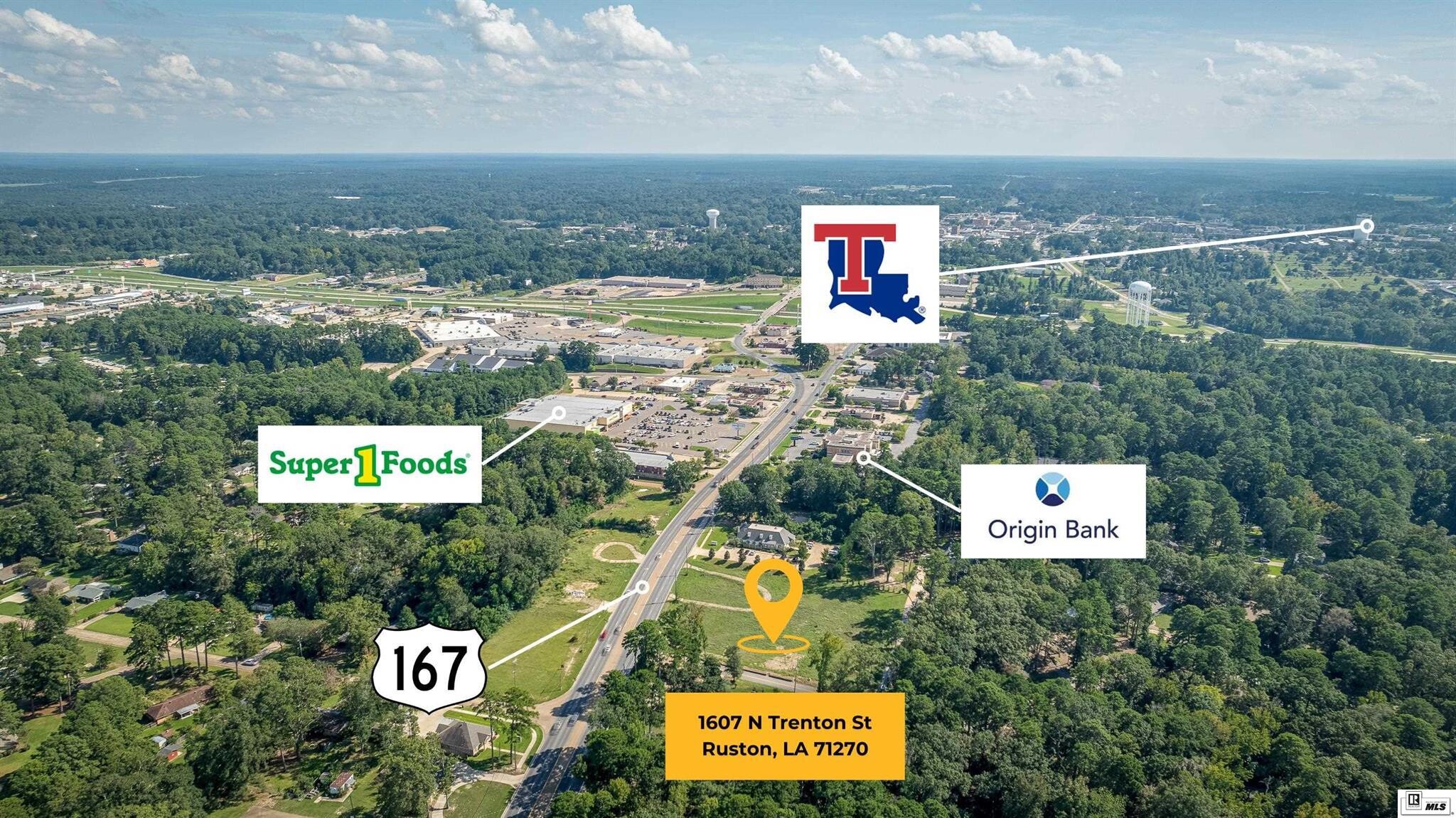 1607 N Trenton St, Ruston, LA à vendre Photo principale– Image 1 sur 10