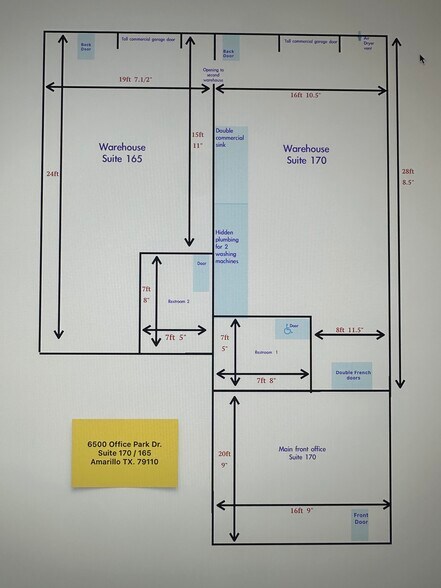 3855 Business Park Dr, Amarillo, TX à louer - Photo de l’immeuble – Image 2 sur 11