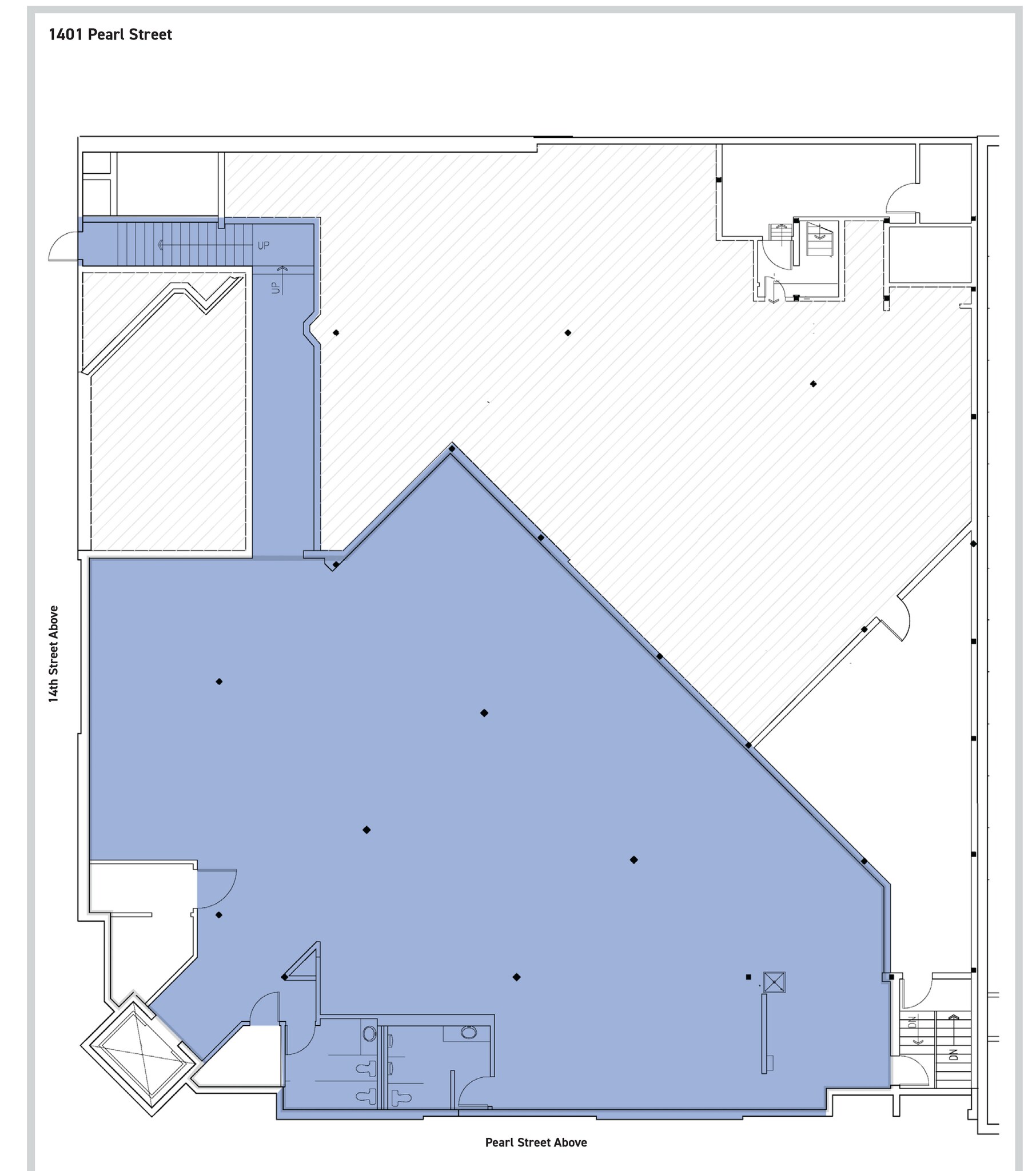 2010 14th St, Boulder, CO à louer Plan d’étage– Image 1 sur 2