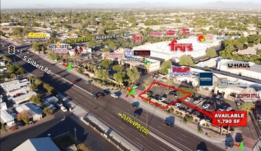 SEC Gilbert & Williams Field Rd, Gilbert, AZ à vendre Photo de l’immeuble– Image 1 sur 4